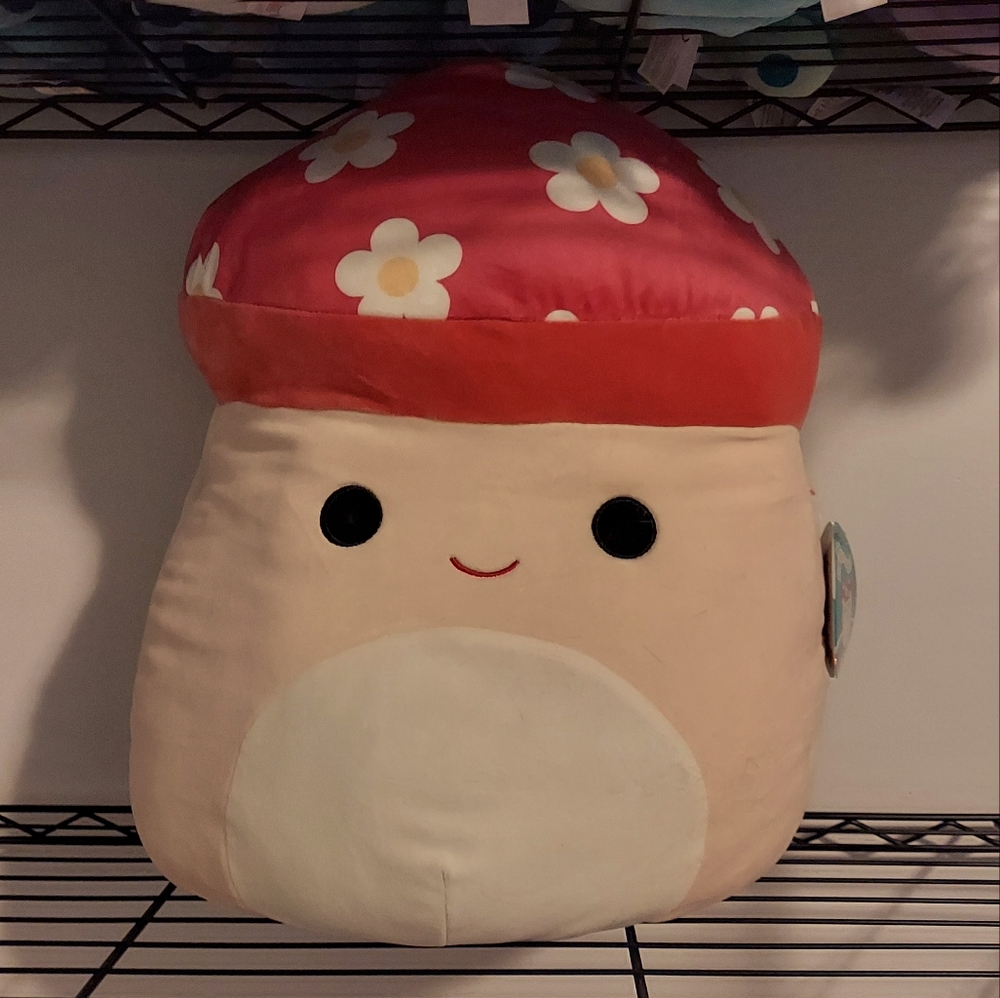 🆕️ Special Edition Flower Top Malcolm Mushroom Squishmallow 16in